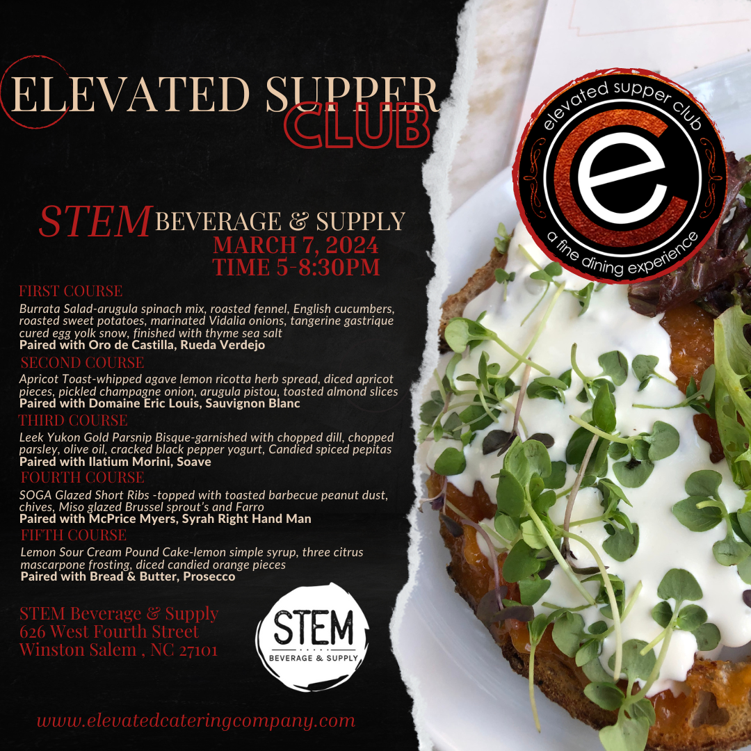 Elevated Supper Club @ STEM Beverage & Supply